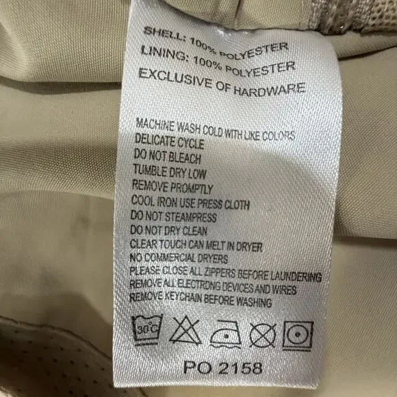 Scottevest Vest Mens XL The 101 Tec Pockets Beige Lightweight Hiking Travel - Picture 11 of 16